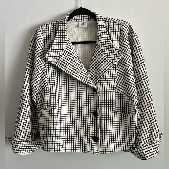 Cabi Windowpane Blazer - Picture 3 of 8